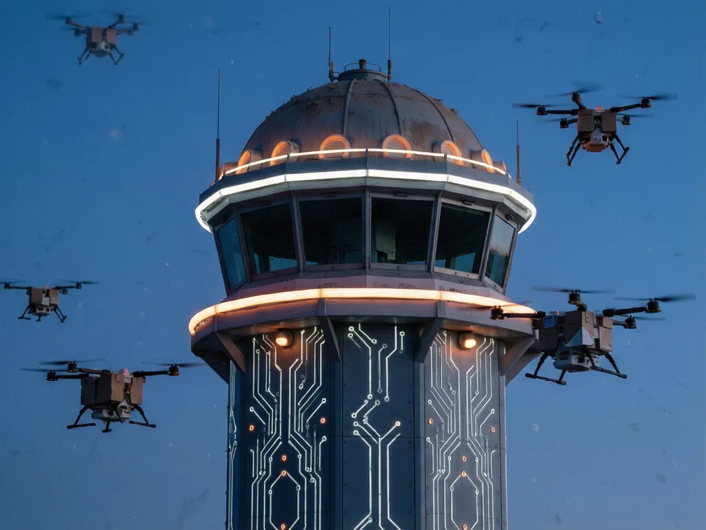 The Download examines lunar city problems and drone traffic control systems.