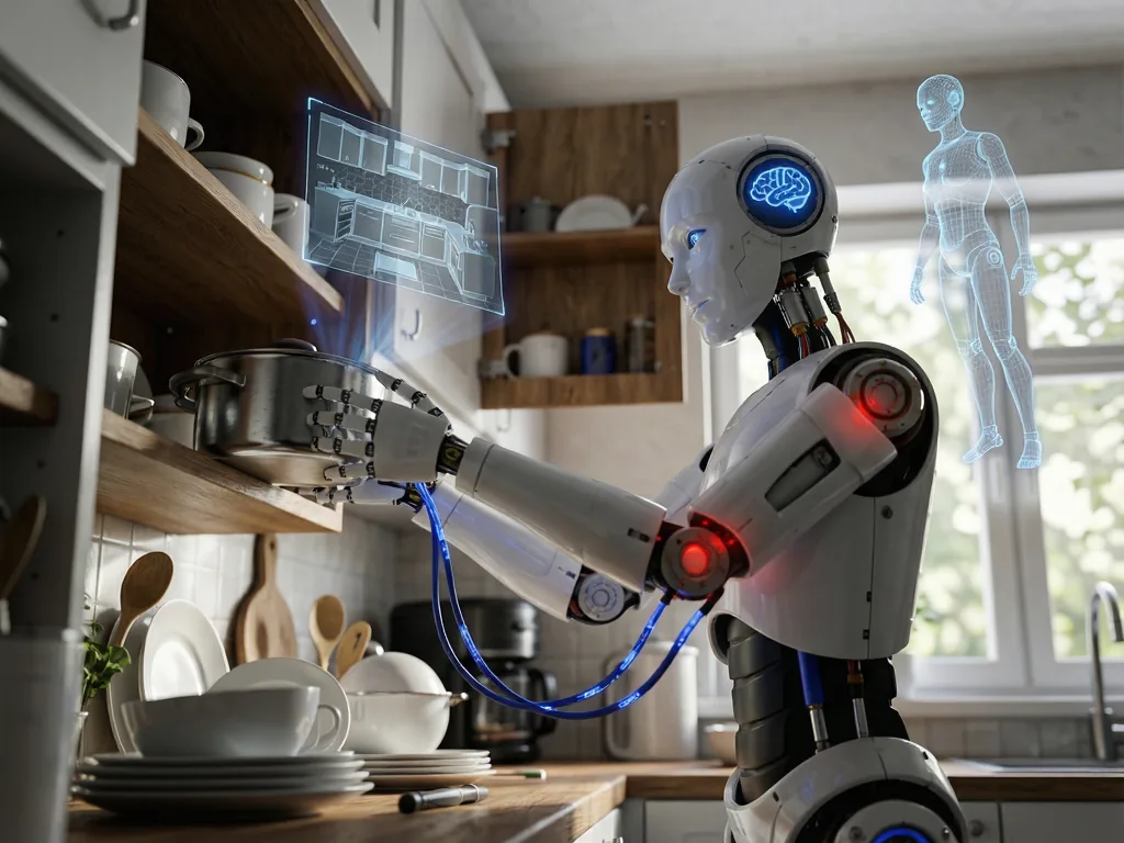 Scientists connect GPT-6 Astra straight to a robot and have it tidy an unfamiliar kitchen